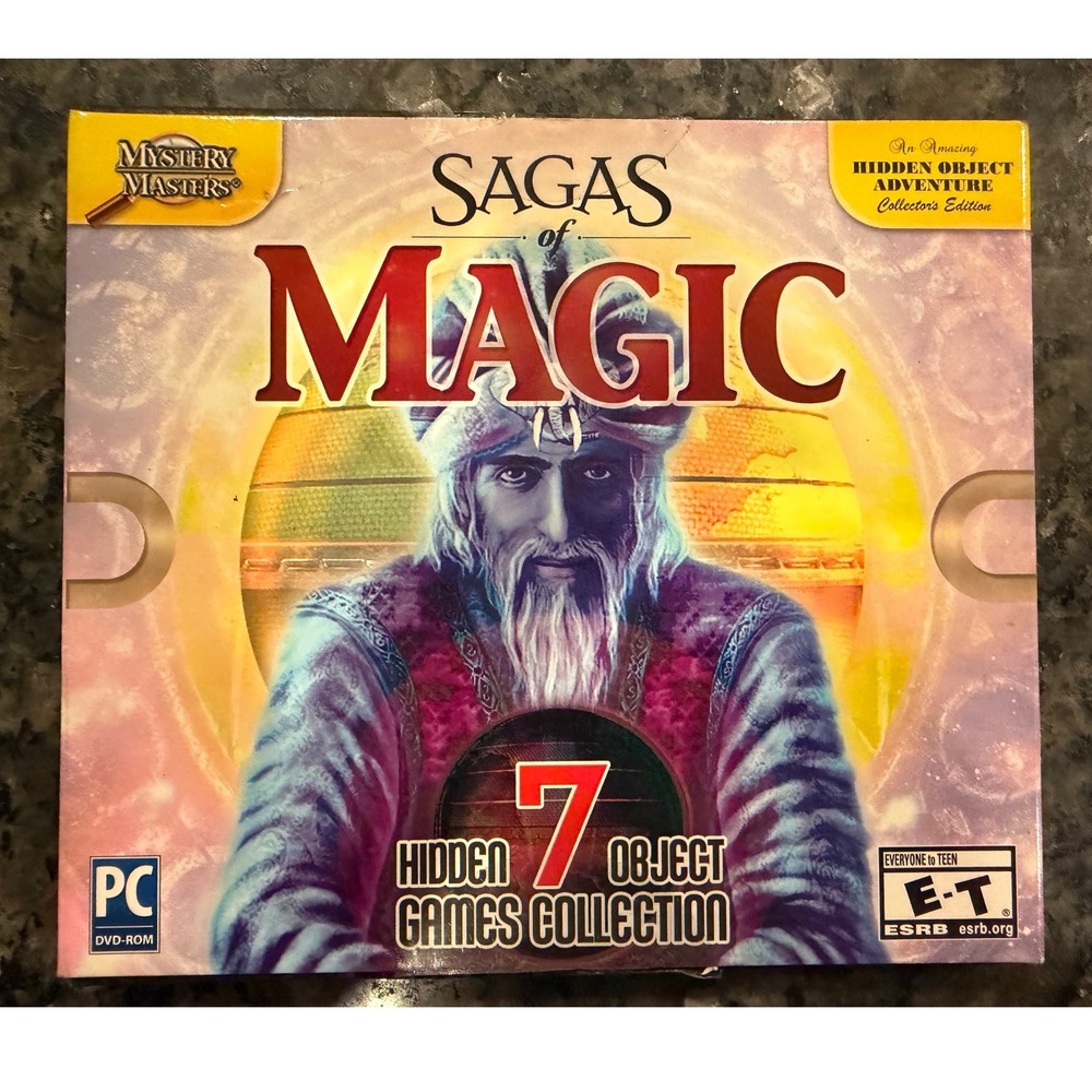 Mystery Masters Sagas of Magic 7 Hidden Object Games Collection PC DVD-ROM
